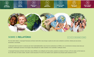 Imagem do hotsite do relatório 2016